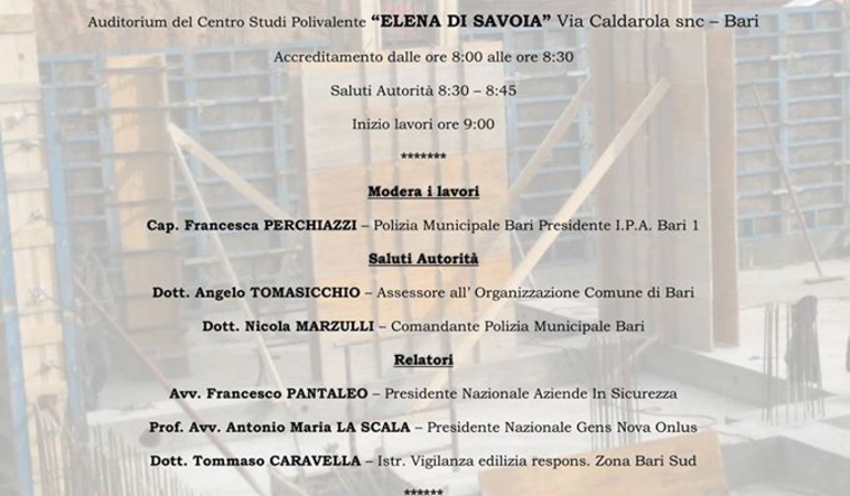  Sicurezza sul lavoro in edilizia - 