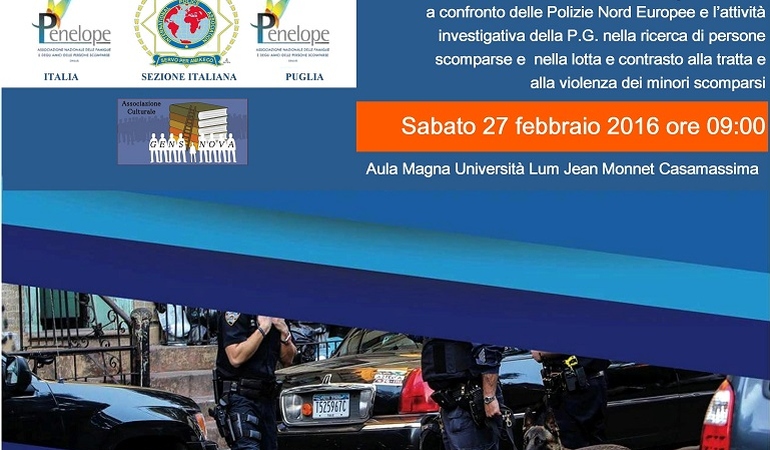 Modus operandi a confronto delle Polizie Nord Europee nella ricerca di persone scomparse