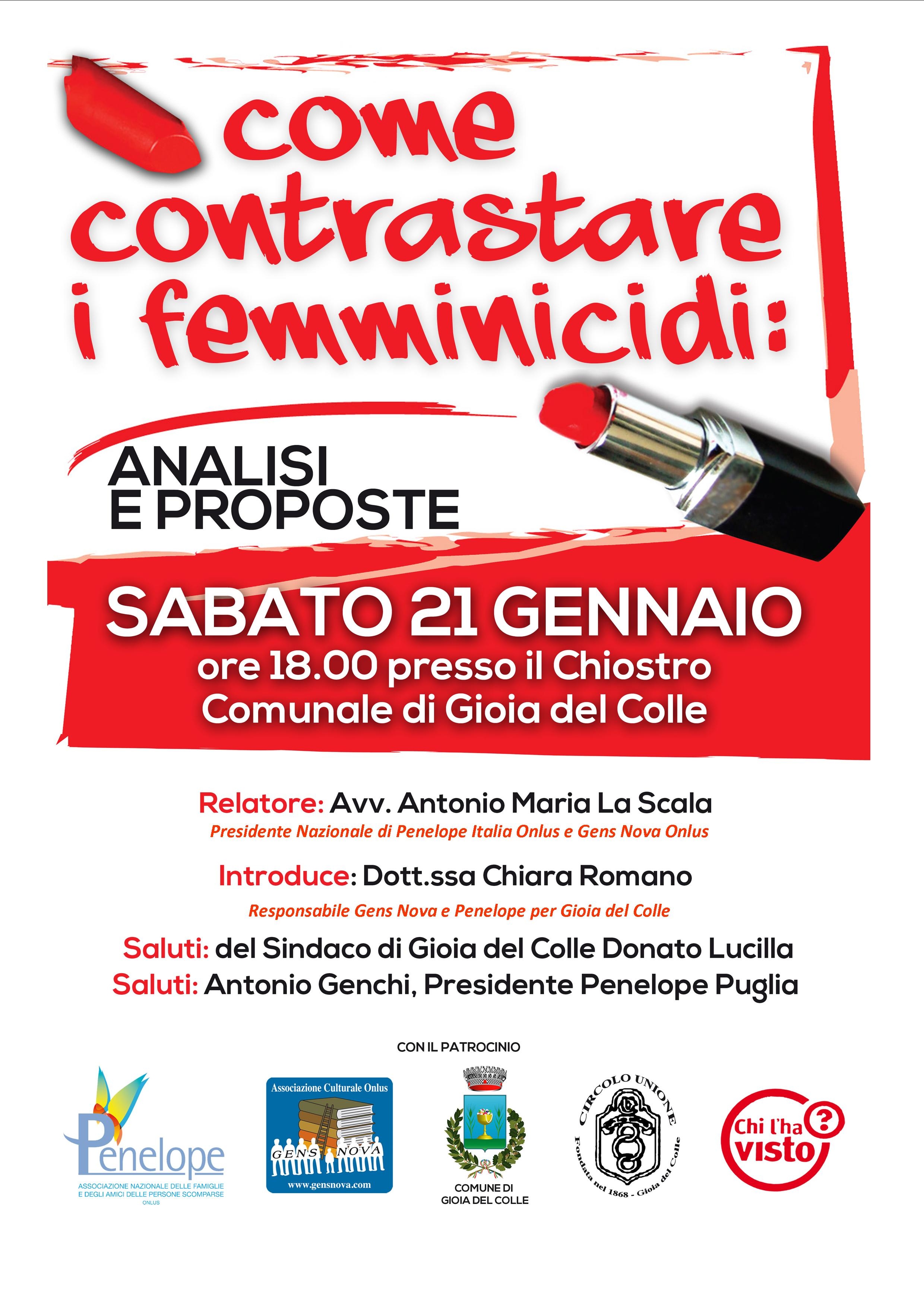 1 Come contrastare i femminicidi: analisi e proposte