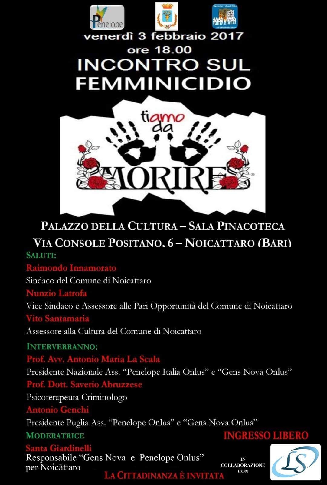 1 Incontro sul Femminicidio