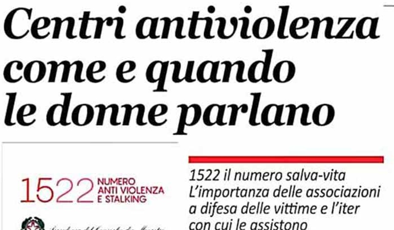 Centri Antiviolenza, come e quando le donne parlano