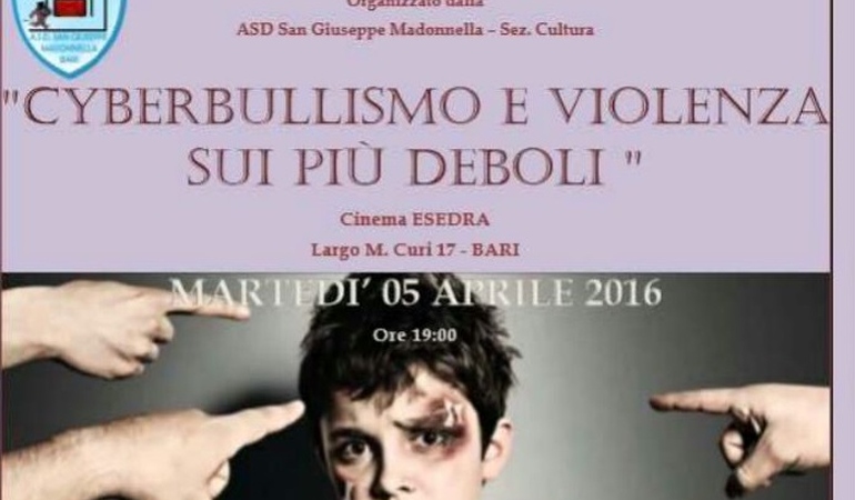 Cyberbullismo e violenza sui più deboli