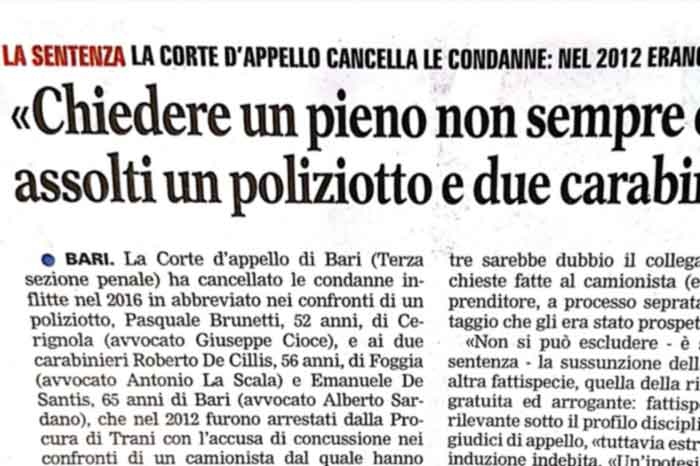 1 Chiedere il pieno di carburante non sempre è un reato