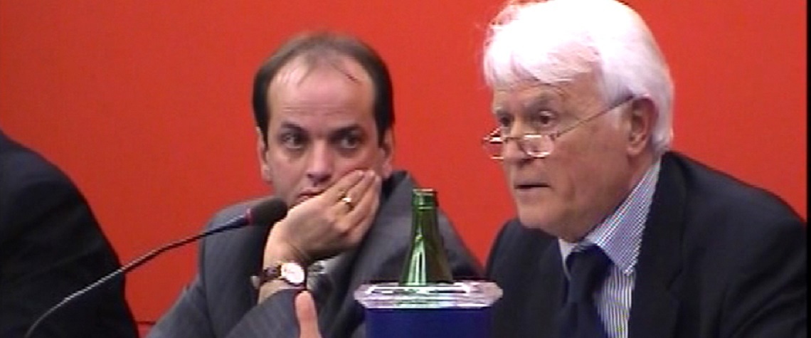 1 L'Avv. La Scala incontra l'ex procuratore di Palermo, Francesco Caselli